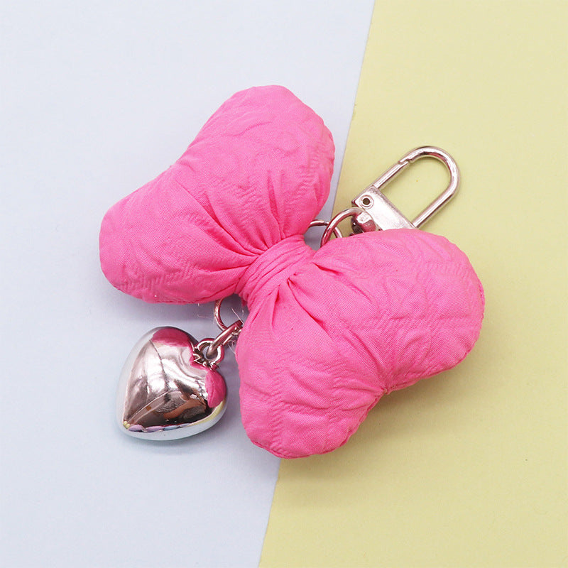 Wholesale Bow Heart Keychain