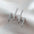 Wholesale S925 silver needle metal luxury earrings