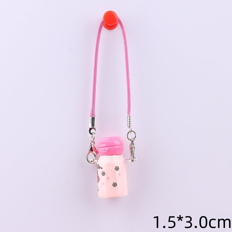 Wholesale Cute cartoon mini kettle thermos cup doll accessories