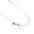Wholesale  summer necklace choker bow necklace snake bone fresh titanium steel gold plated silver Non-fading