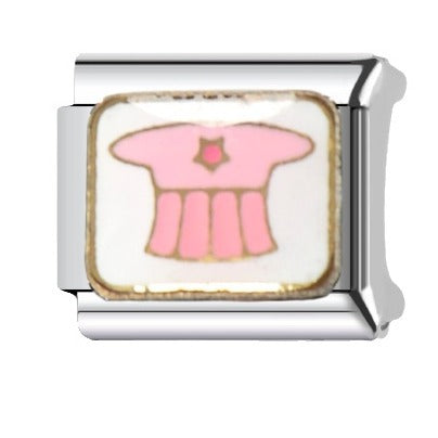 Wholesale Italian Charm Bracelet 9mm DIY Splicing Clothes Shoes Hats Stainless Steel Composable Bracelet