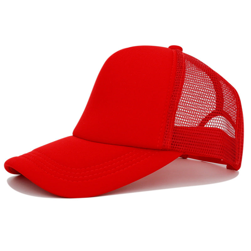 Wholesale Outdoor Solid Color Light Plate Mesh Hat Embroidery Baseball Cap ACC-HT-XiongYing001