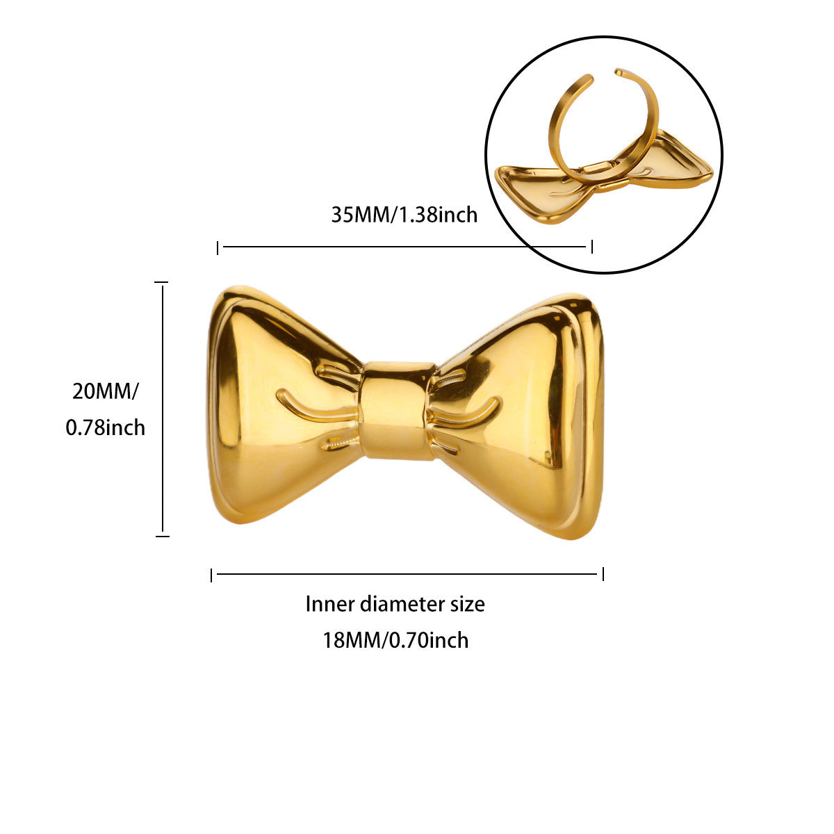 Wholesale Gold-plated stainless steel ring with turquoise and cubic zirconia