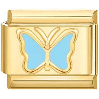 Wholesale Italian Charm Bracelet 9mm DIY Splicing Creative Pattern Stainless Steel Composable Bracelet