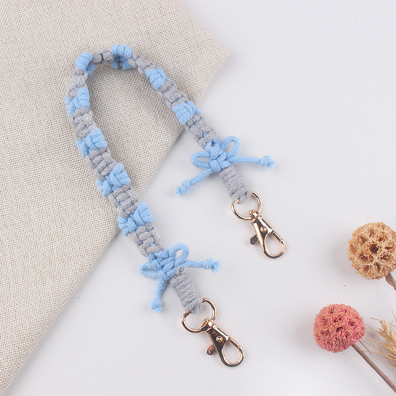 Wholesale  Creative Hand-woven Bow Pattern Water Cup Cup Set Cup Rope