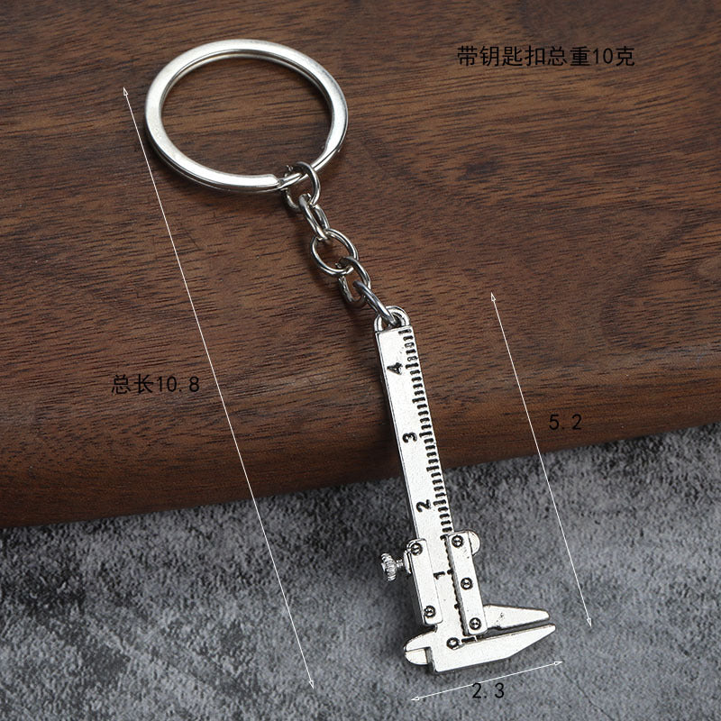 Wholesale Mini Vernier Caliper Jewelry Keychains