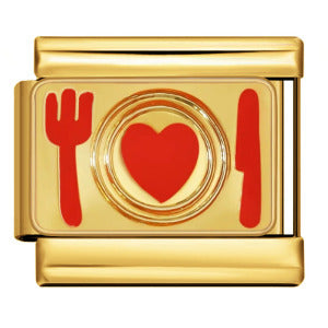 Wholesale   Italian Charm Bracelet 9mm DIY gold-plated oil-spliced Creative Stainless Steel Composable Bracelet