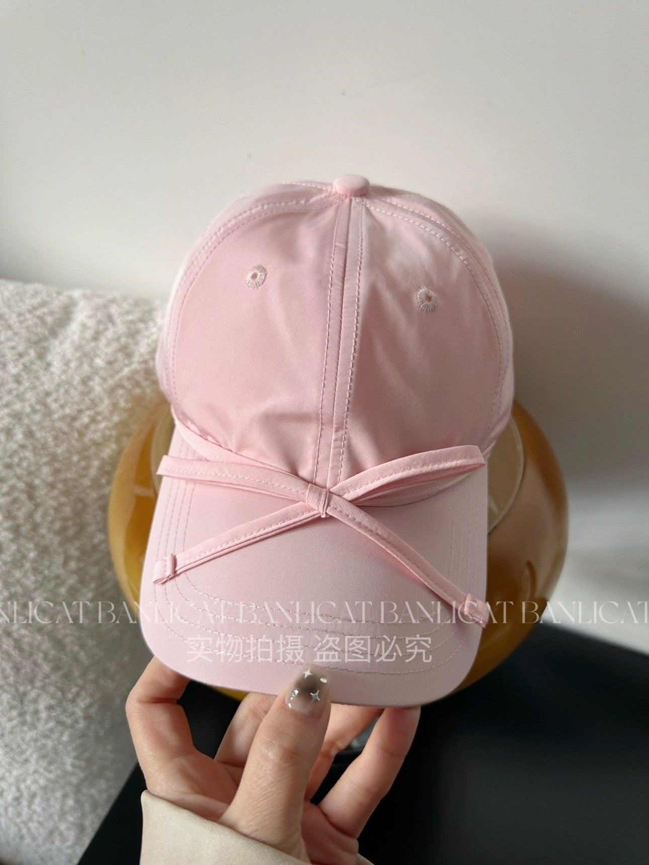 Wholesale Washed Denim Bow Peaked Cap Sun Protection Baseball Cap Hat ACC-HT-UOSU001