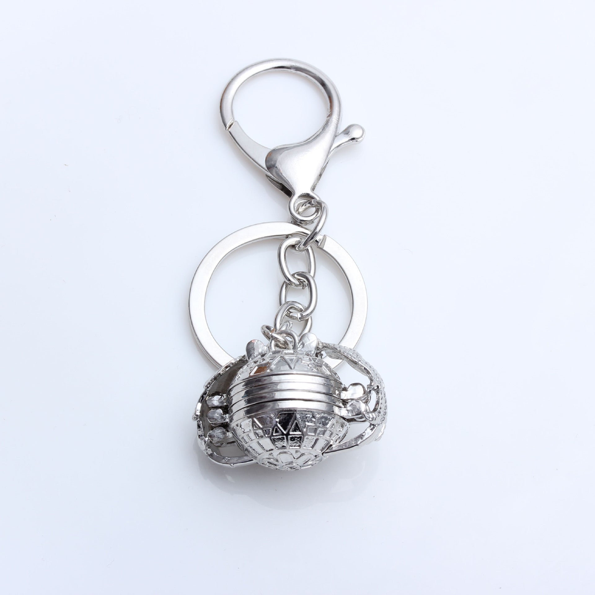 Wholesale Open multi-layer wings pendant  keychain
