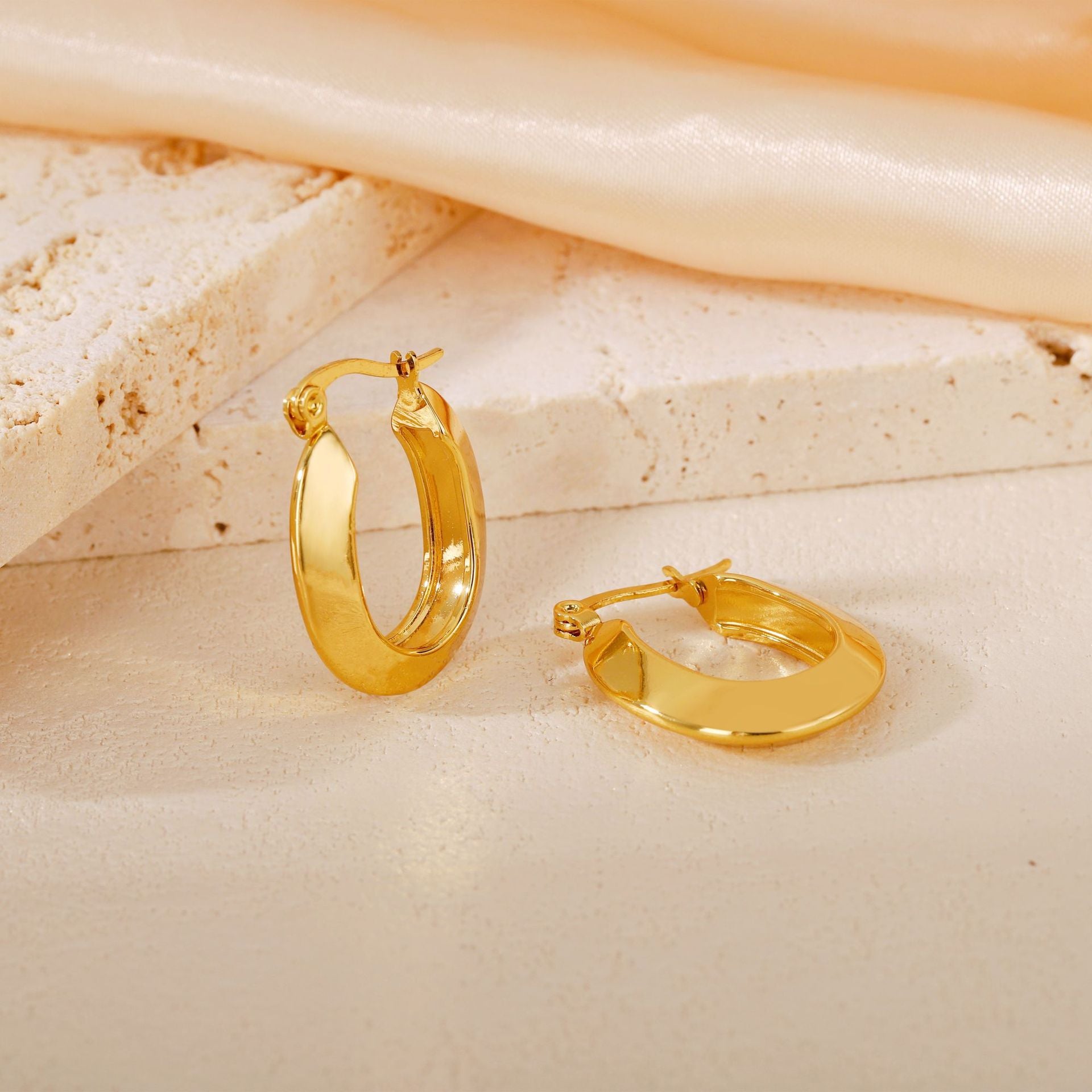 Wholesale  Hypoallergenic Jewelry  Titanium Steel Earrings