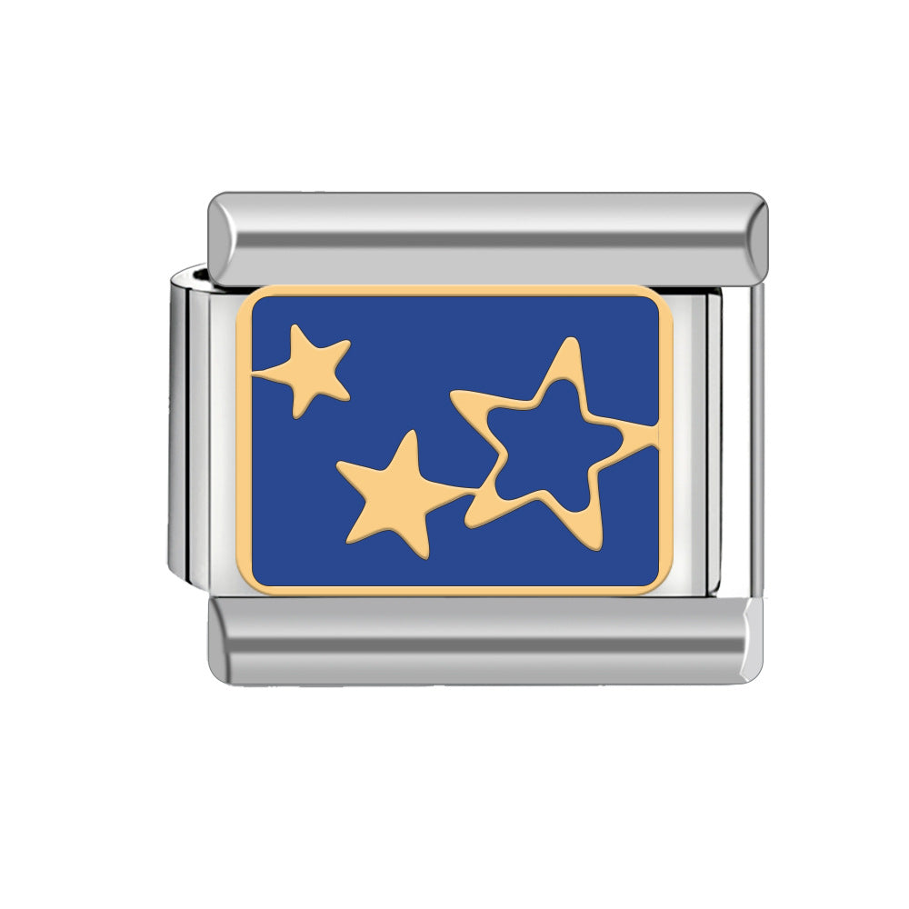 Wholesale Italian Charm Bracelet 9mm DIY Splicing Butterfly Series Stainless Steel Composable Bracelet