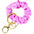 Wholesale Wrist Strap Keychain Hair Ring Pleated Keychains