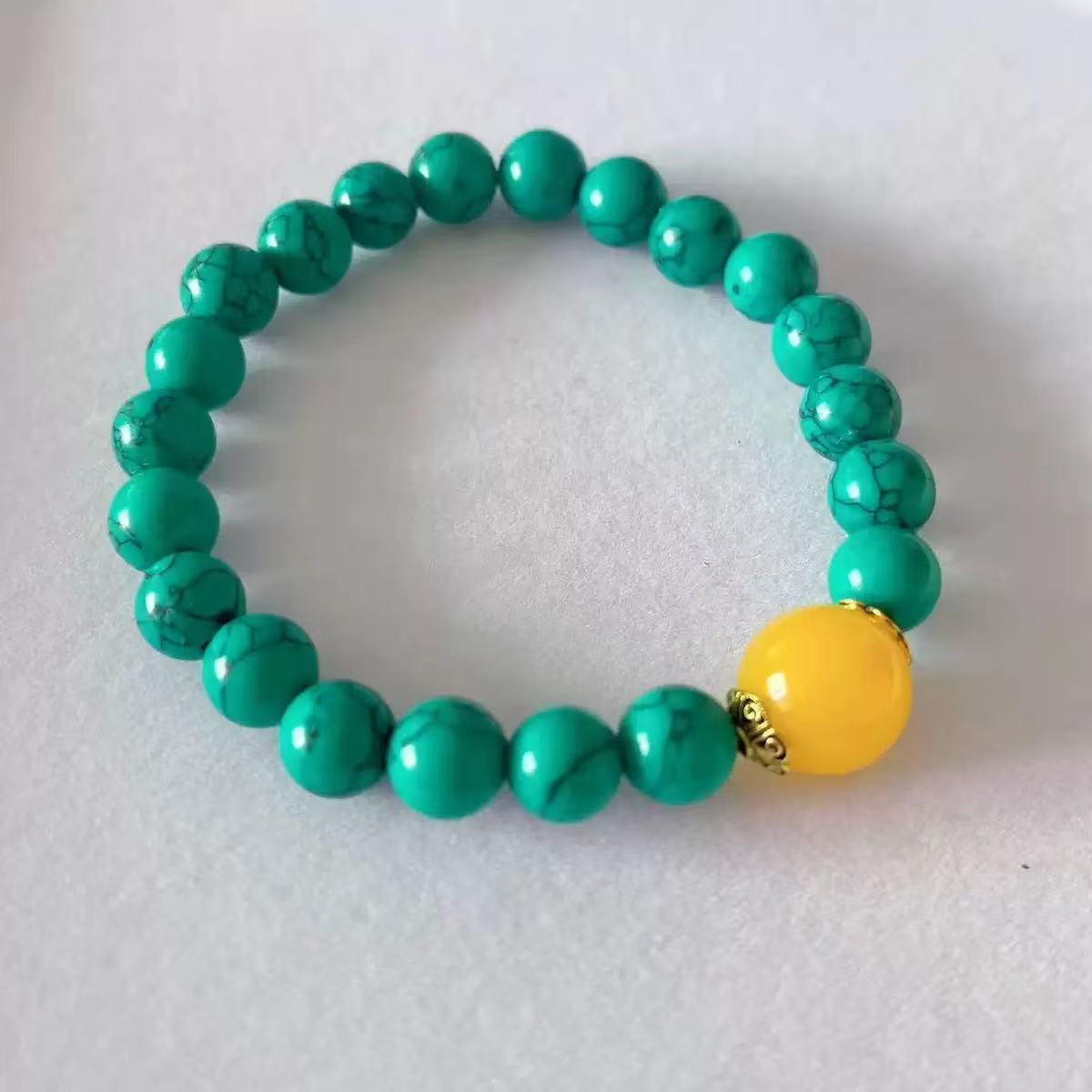Wholesale Turquoise Beaded Bracelet Tibetan Style Jewelry Accessory for Everyday Wear