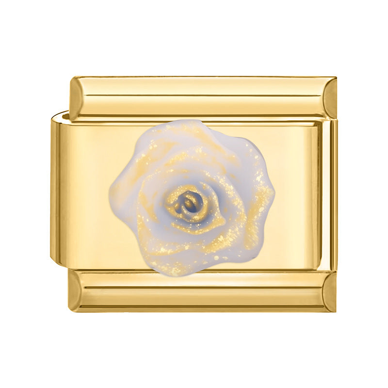 Wholesale Italian Charm Bracelet 9mm DIY Splicing Cute Creative Stainless Steel Composable Bracelet