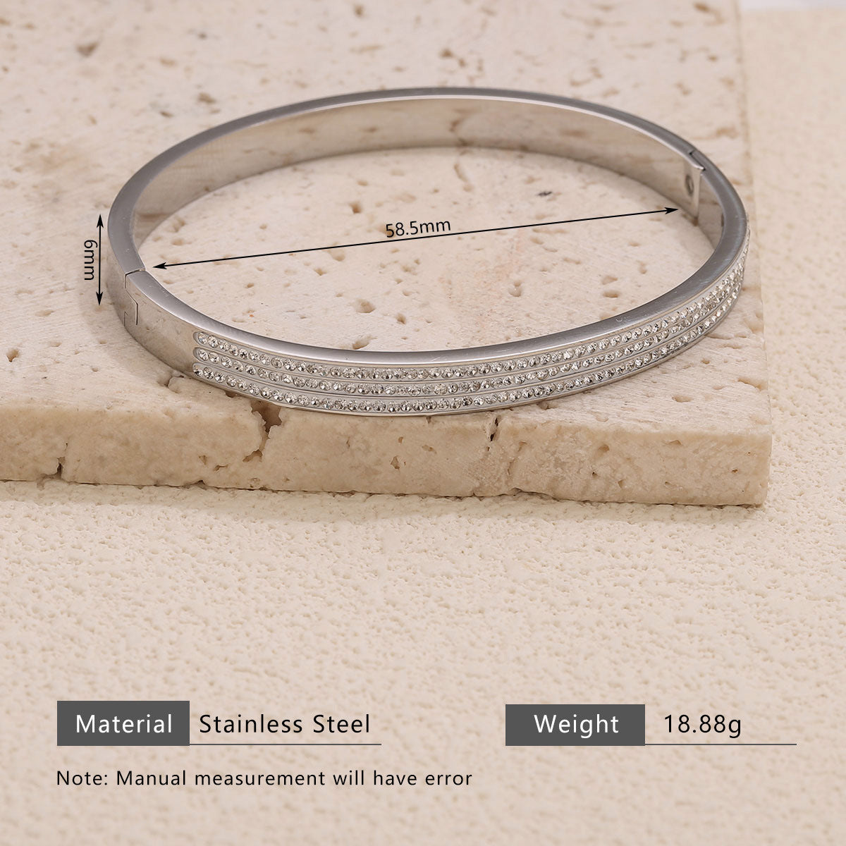 Wholesale Light Luxury  Bracelet for Women 18K Titanium Steel Color Retention