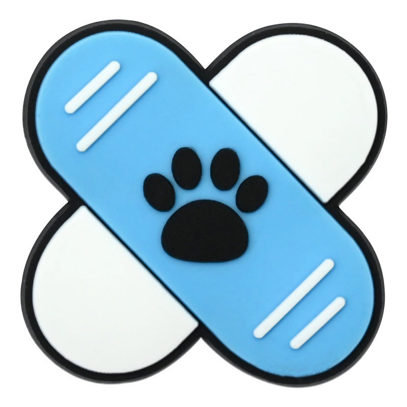 Wholesale Random 100pcs Pet Medical Series PVC Soft Rubber Shoe Buckle Decoration