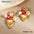 Wholesale Heart Earrings Stainless Steel Plated 18K Gold Earrings