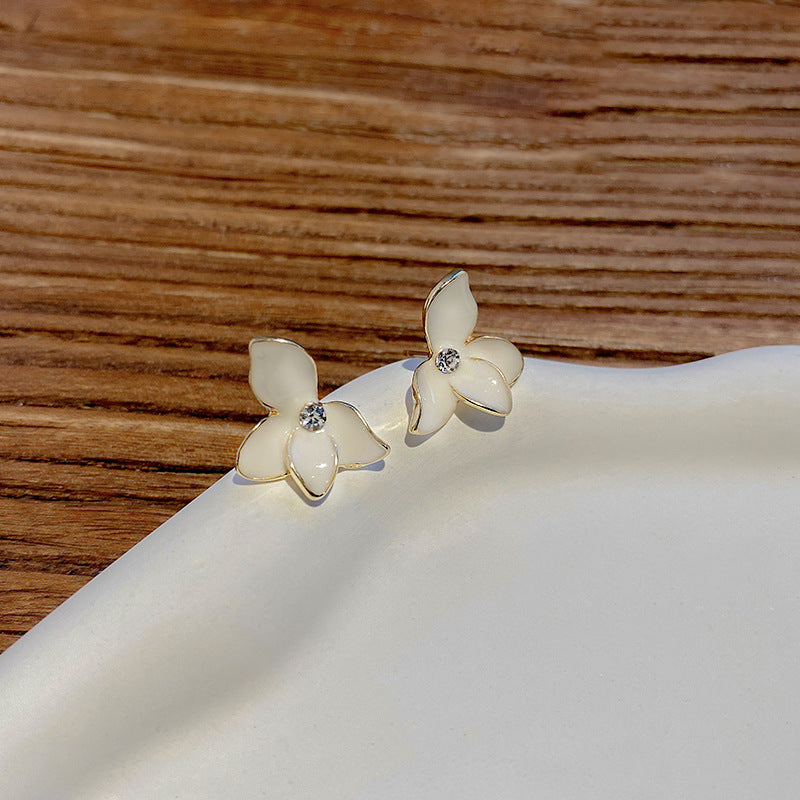 Wholesale Bow Copper S925 Silver Needle Earrings Bow Earrings Pearl Earrings ACC-ES-LvSha002