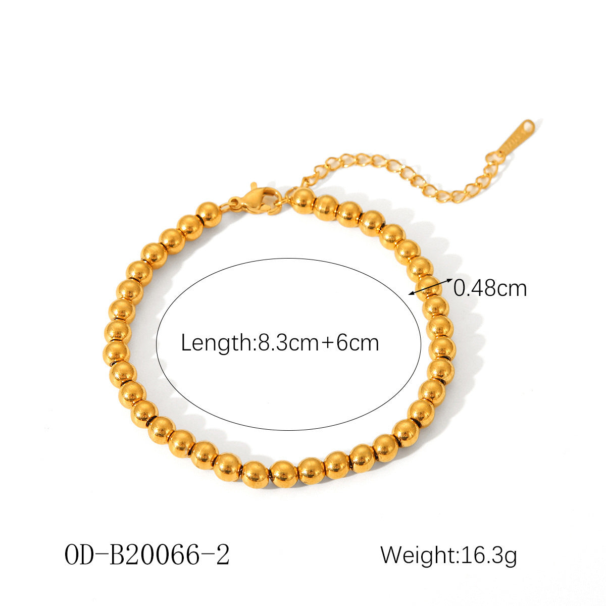 Wholesale  18K Bracelet Stainless Steel Twist Chain Bracelet Cuban Chain