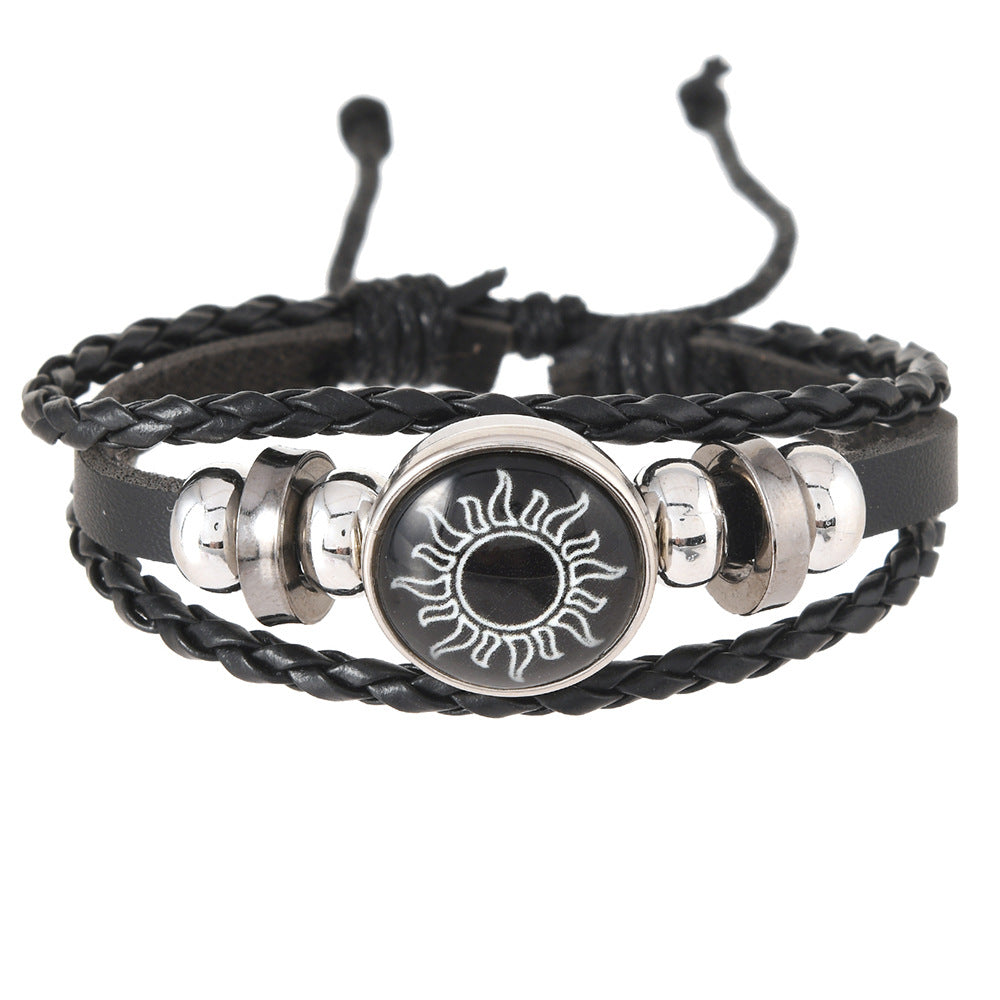 Wholesale  Retro Multi-Layer Beaded Couple Bracelet