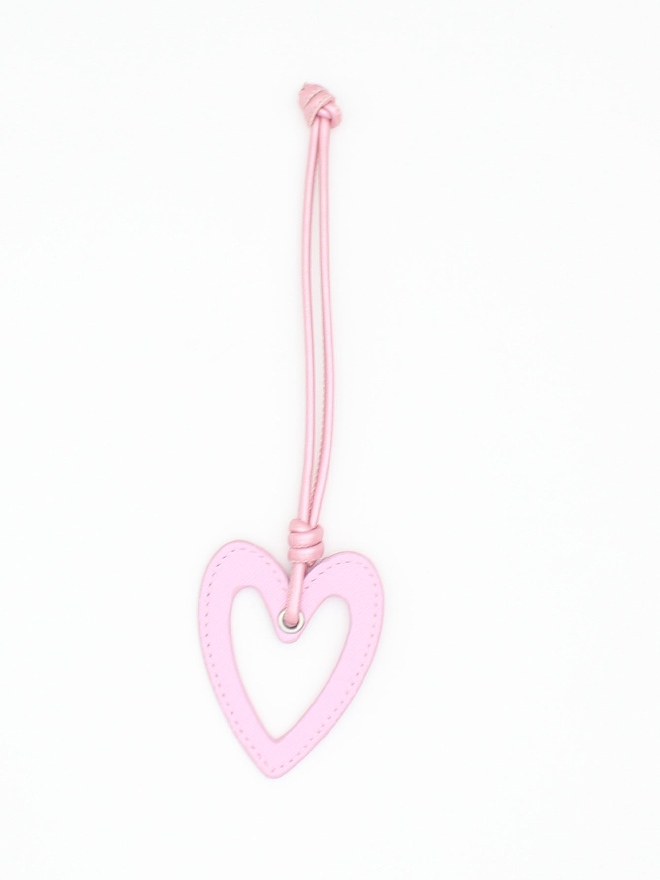 Wholesale  Pu Leather Cut Out Heart Keychains