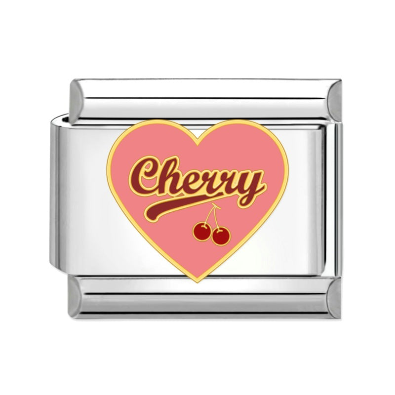 Wholesale Italian beaded bracelet 9mm DIY splicing detachable love stainless steel combinable bracelet