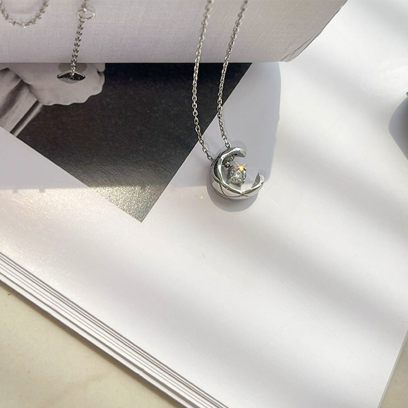 Wholesale Diamond Shaped Sailor Moon Necklace ACC-NE-Xiangou005