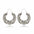 Wholesale Retro Exaggerated Hollow Pattern Earrings