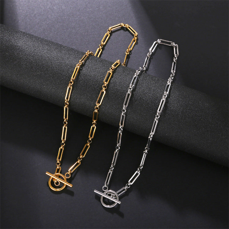 Wholesale Stainless steel bracelet and necklace set