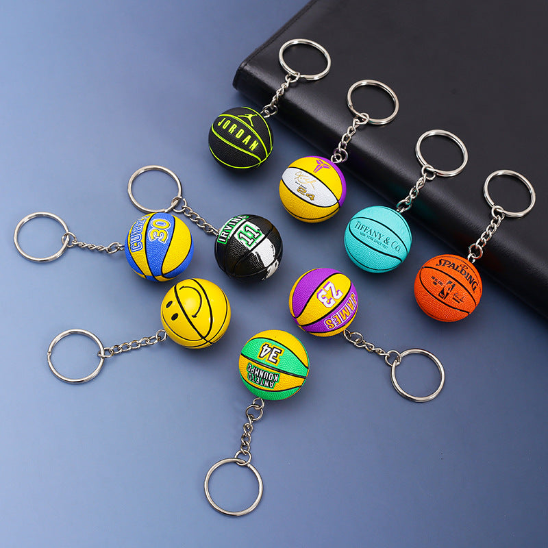 Wholesale Letter Basketball Creative Keychain ACC-KC-Teguang004