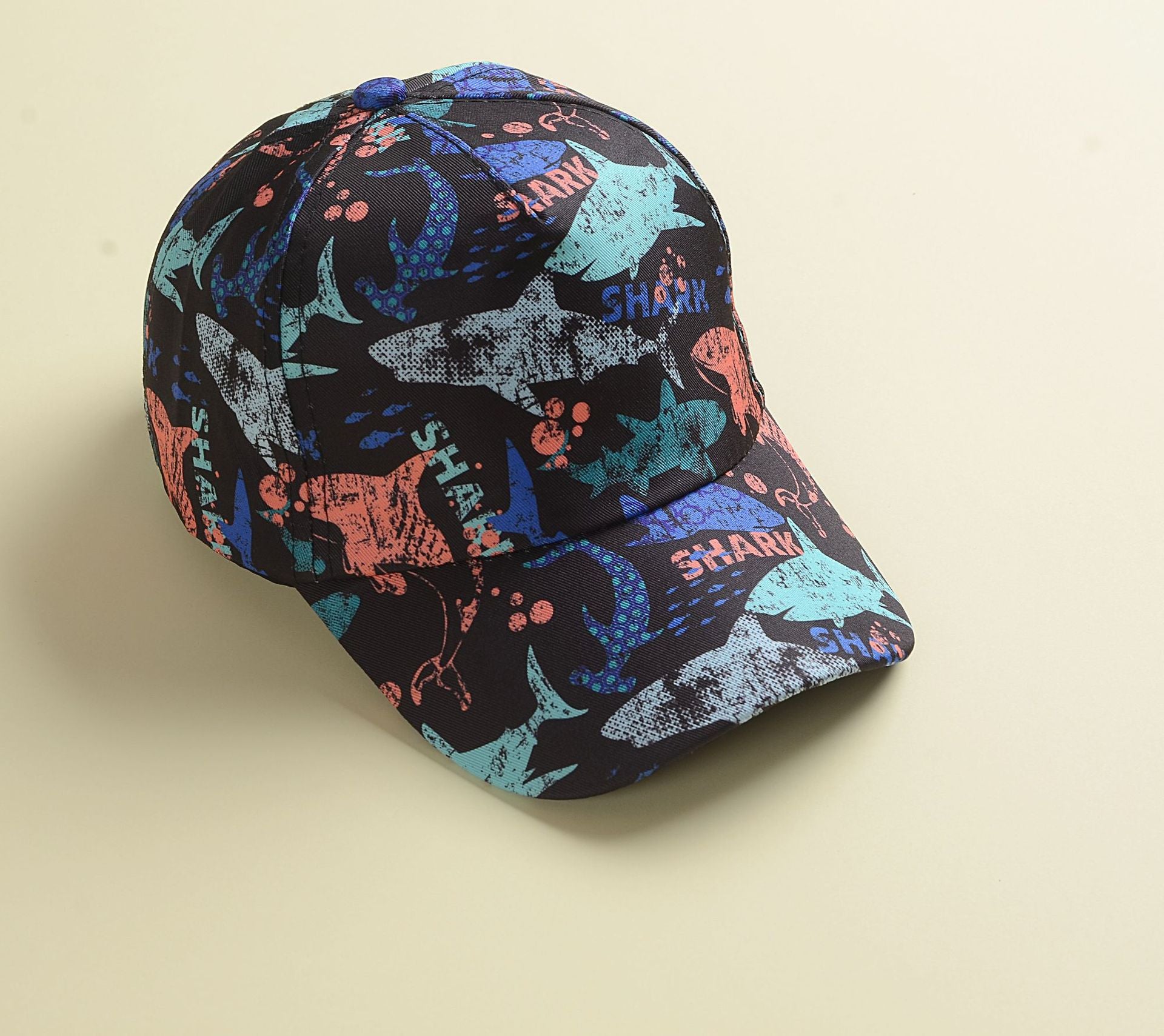 Wholesale Children's Cartoon Print Baseball Cap Sun Hat Peaked Cap Kids Hat ACC-KH-Ququ001