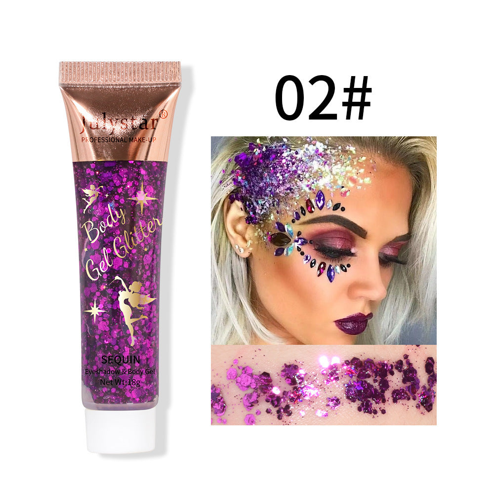 Wholesale Makeup Mermaid Scale Gel Glitter Eyeshadow ACC-EW-Meika003