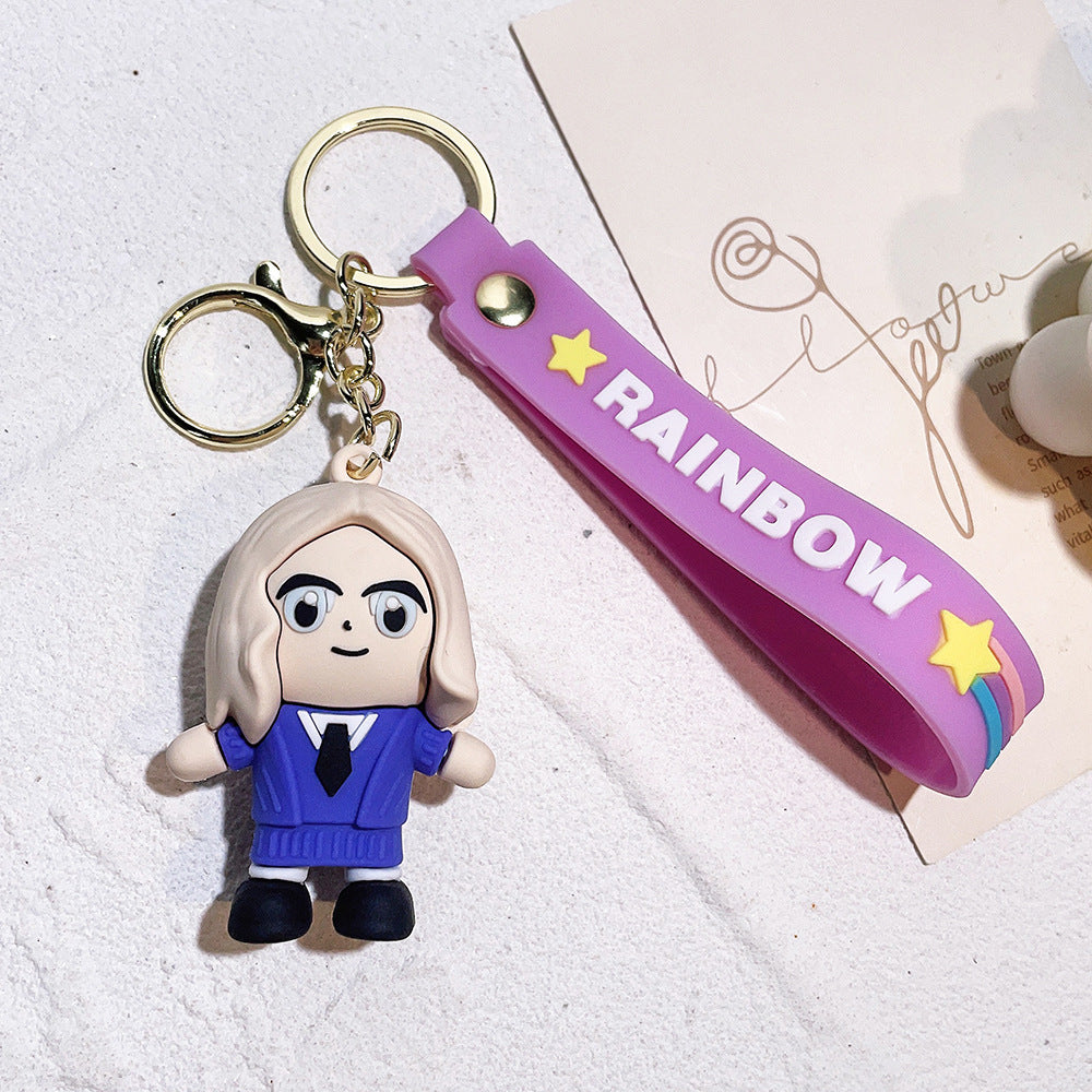 Wholesale Cartoon Anime Character 3D Keychain ACC-KC-QiWei002