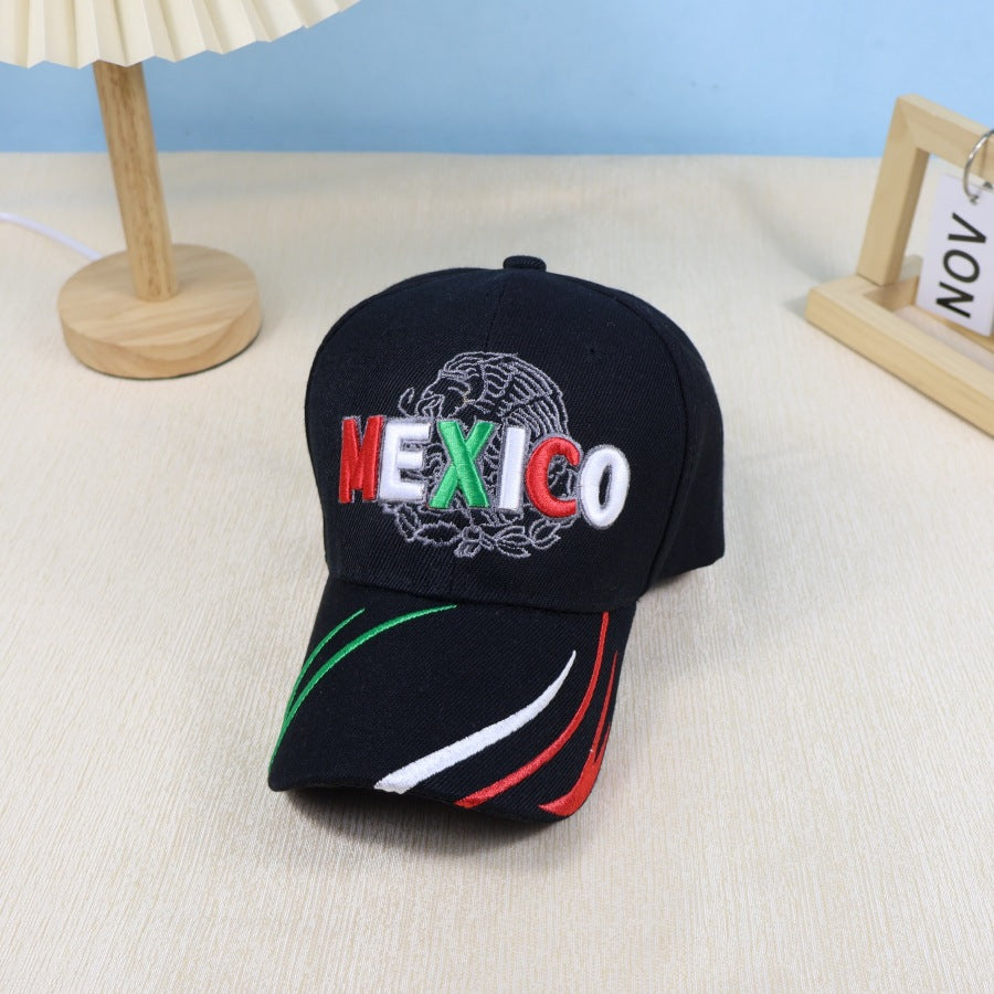Wholesale Letter Embroidery Baseball Cap Outdoor Sun Protection Velcro Cap Hat ACC-HT-LingXuan001