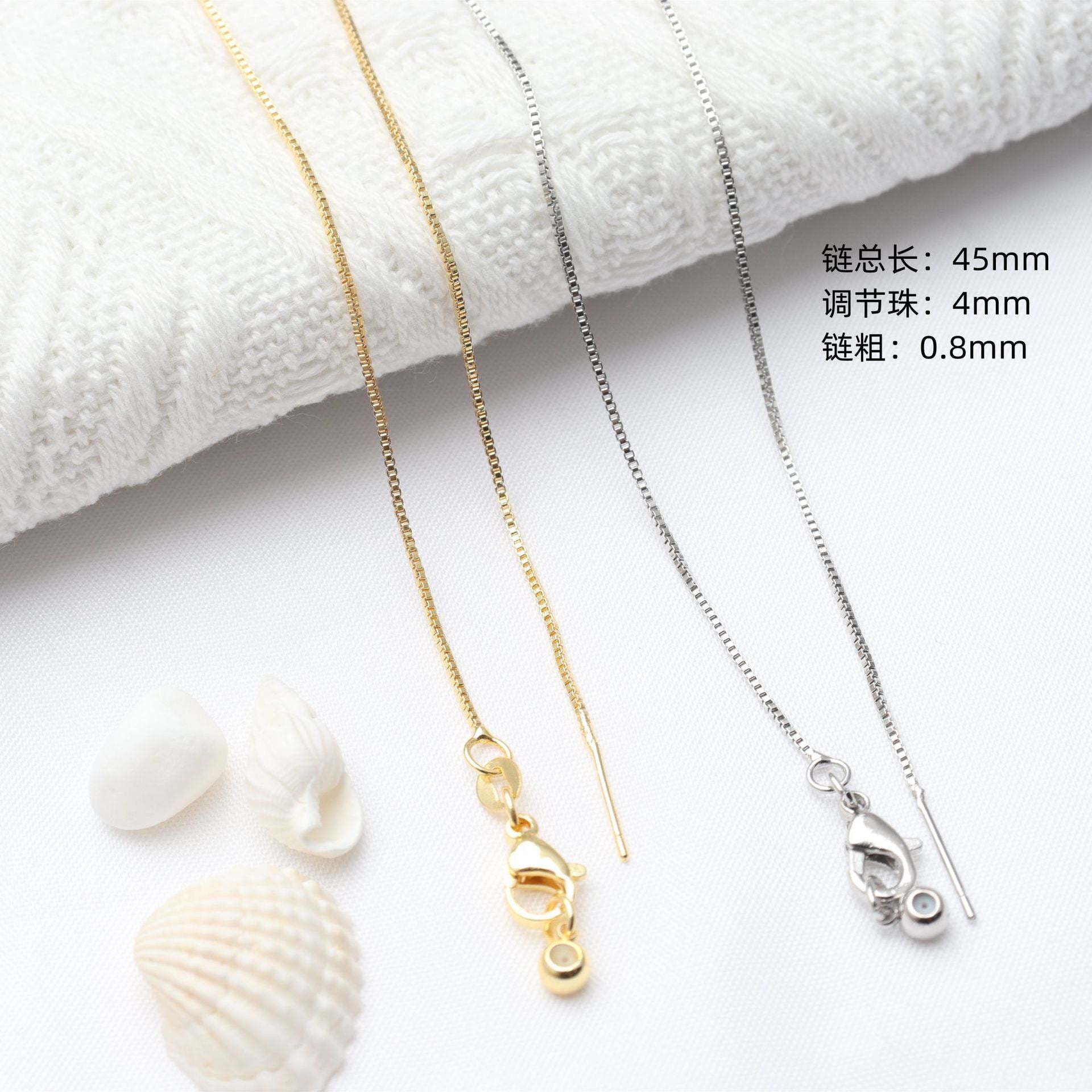 Wholesale  DIY mini dog bone bow pendant pull chain necklace bracelet personality single pendant