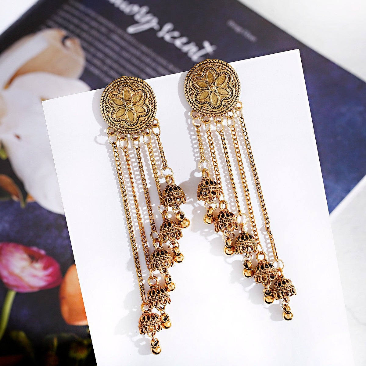 Wholesale Retro Ethnic Style Classic Irregular Earrings