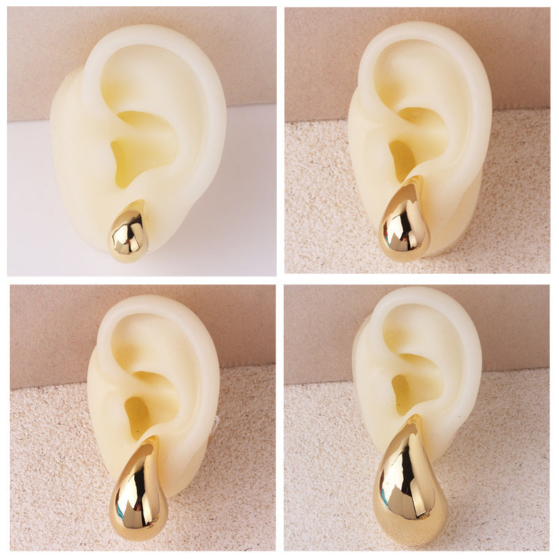 Wholesale Melon Seeds Water Drop Pepper Earrings Ear Studs ACC-ES-Ruib001