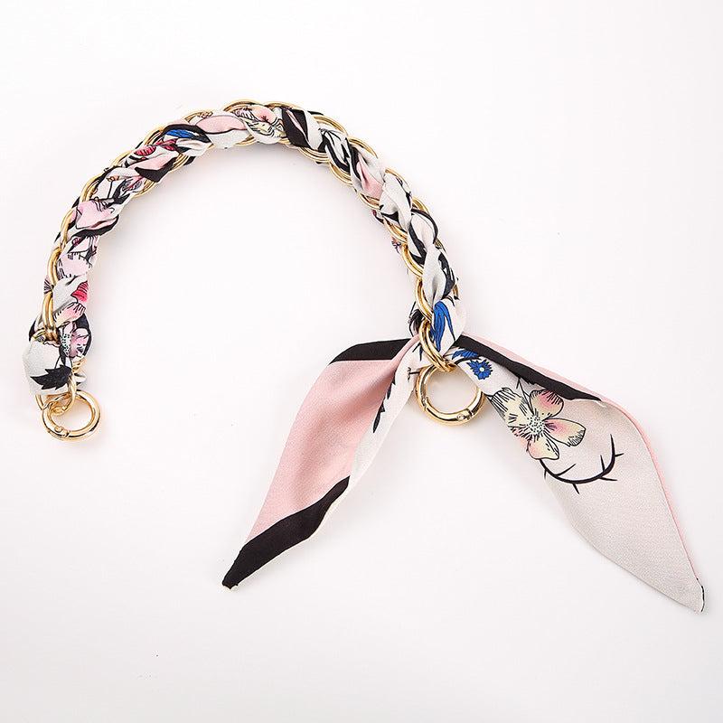 Wholesale Colorful Woven f Chain Phone Wrist Strap With Metal Pendant Trendy Fashion Accessory Gift For Women