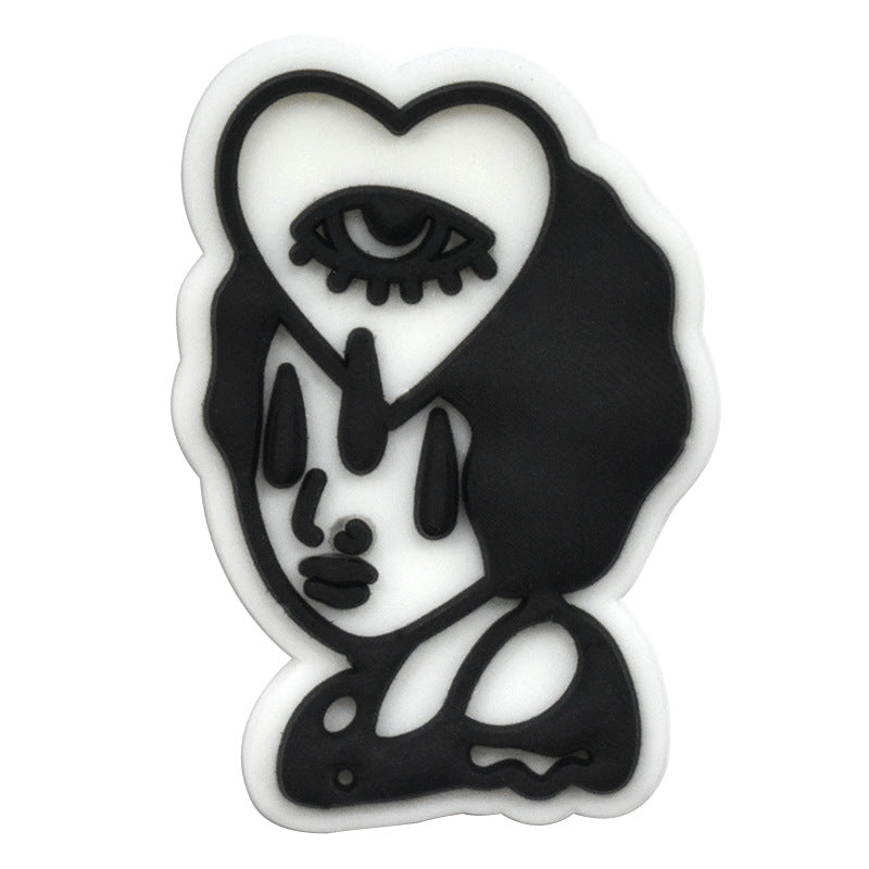 Wholesale  100pcs Random Halloween Carnival Party Shoes Accessories Shoes Charms