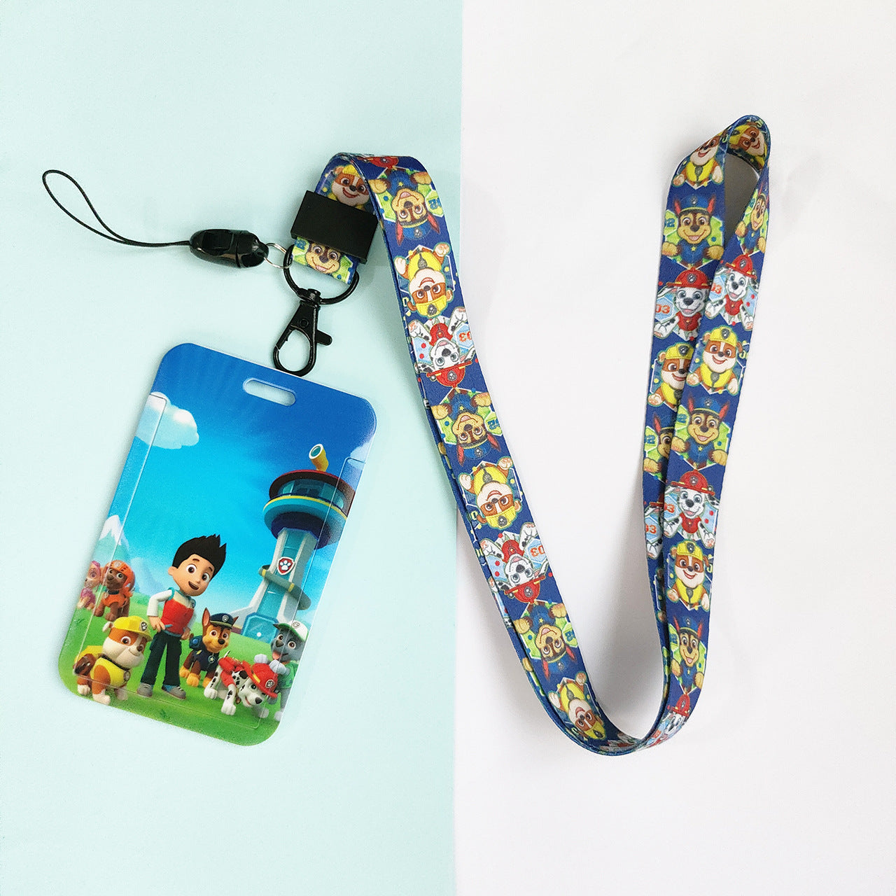 Wholesale Anime Cute Puppy Card Holder Floating Lanyard Keychain ACCVIP-KC-AShi002