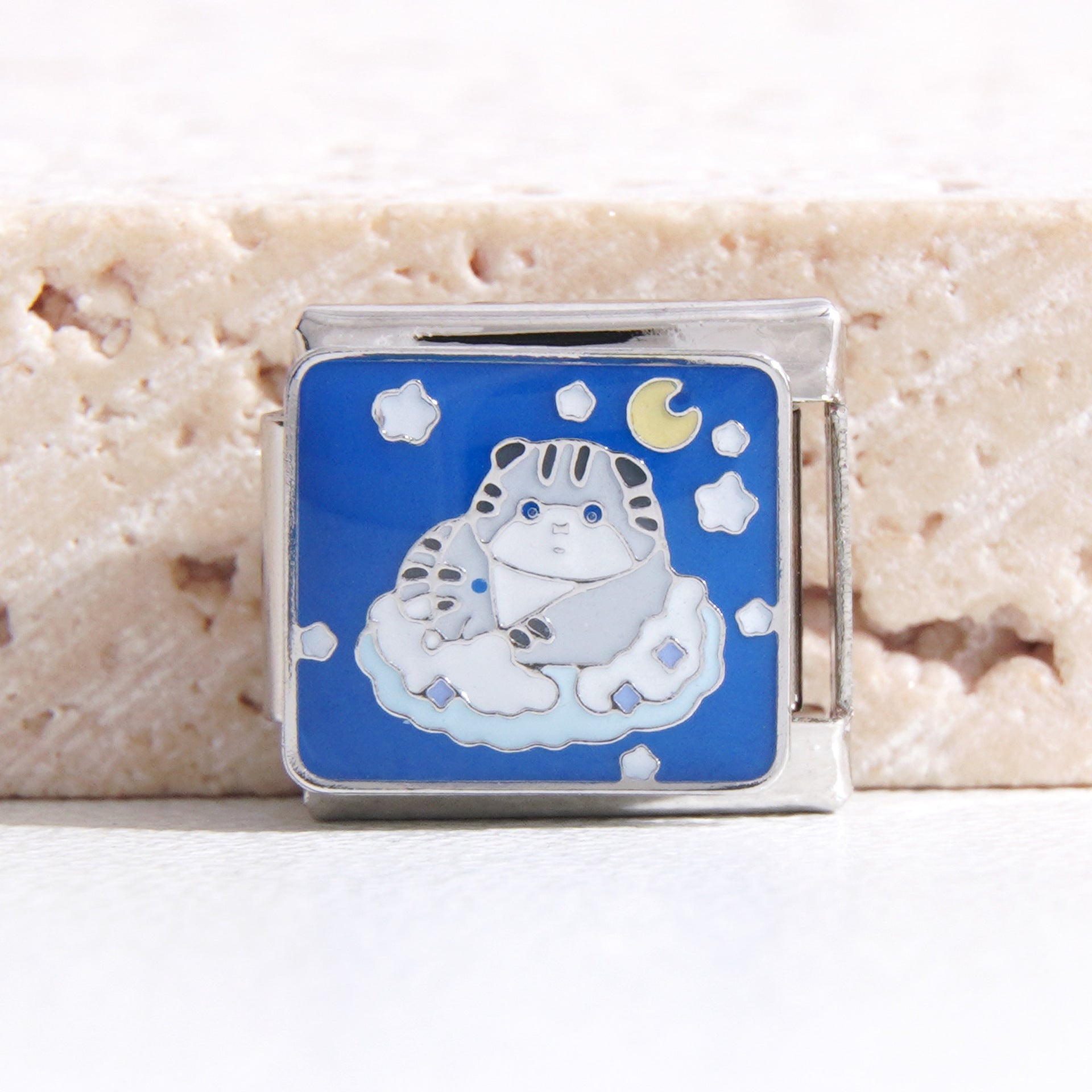 Wholesale Italian Charm Bracelet 9mm DIY Splicing Creative Pattern Stainless Steel Composable Bracelet