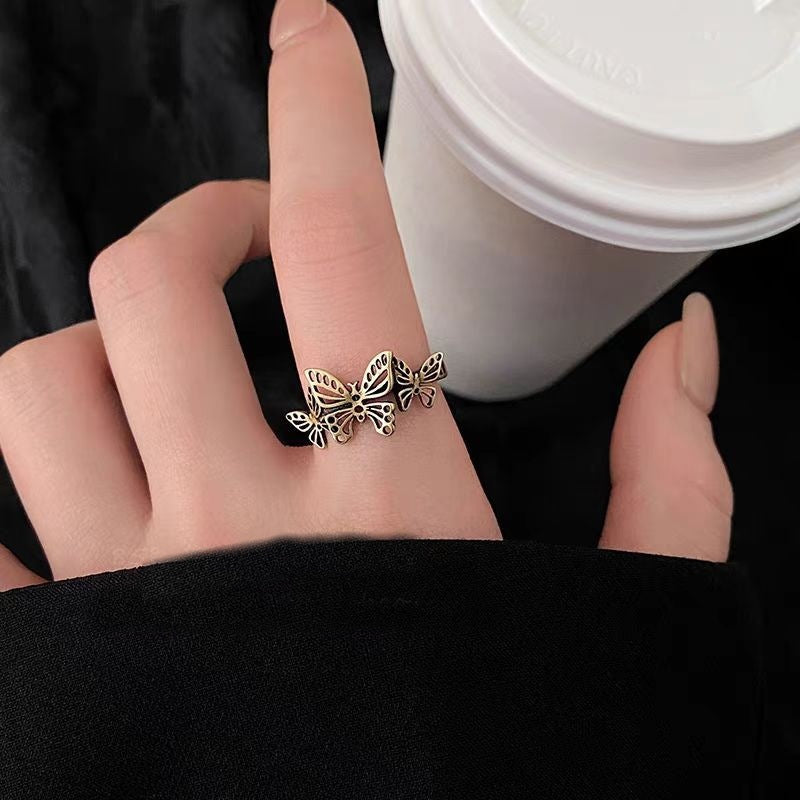 Wholesale Vintage Distressed High-End Crown Ring