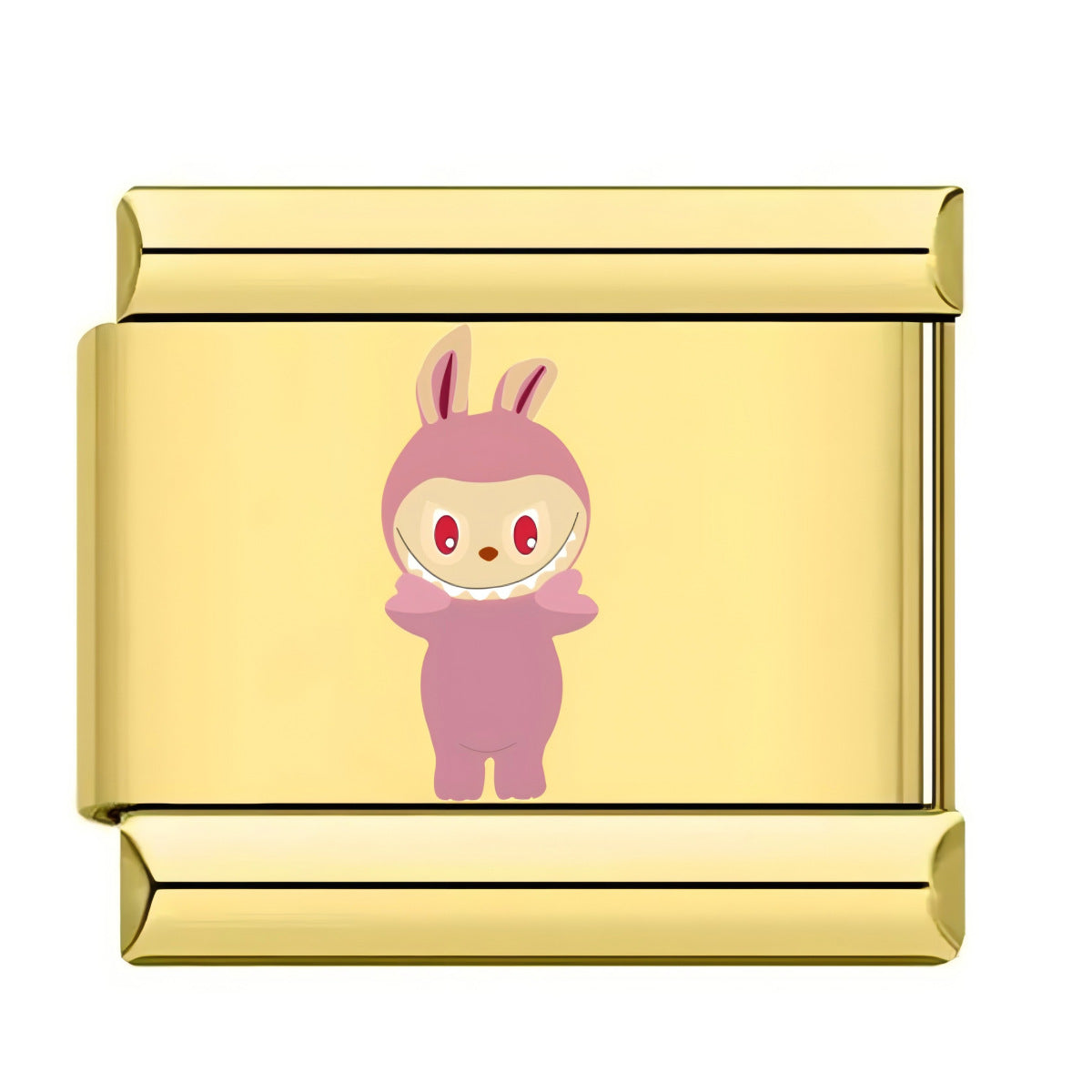 Wholesale 10pcs Italian Charm Bracelet 9mm DIY Splicing Cartoon Cute Stainless Steel Composable Bracelet