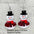 Wholesale Christmas snowman acrylic earrings