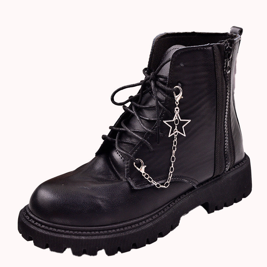 Wholesale Trendy Vintage Star Shoe Buckle Zinc Alloy Electroplated DIY Accessory For Boots Bags And Resale