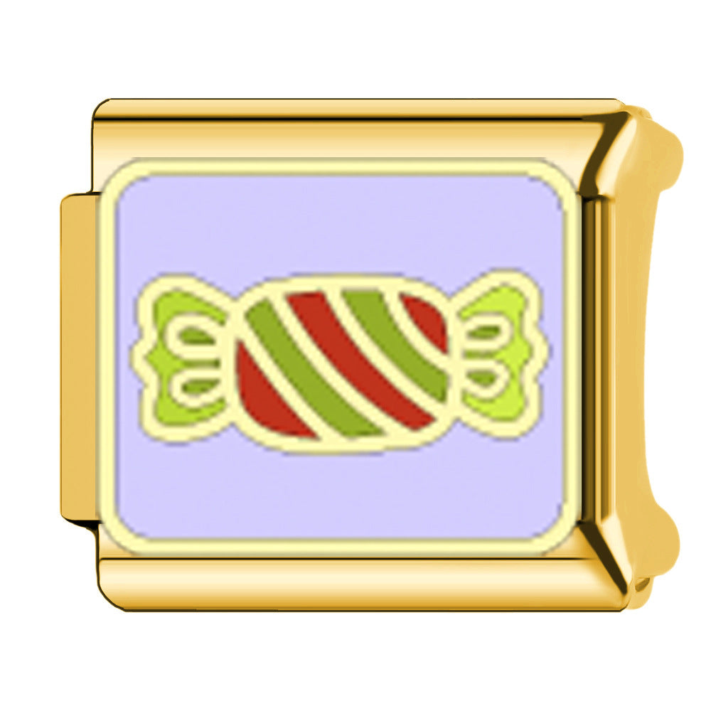 Wholesale  Italian Charm Bracelet 9mm DIY featuring frog Creative Stainless Steel Composable Bracelet