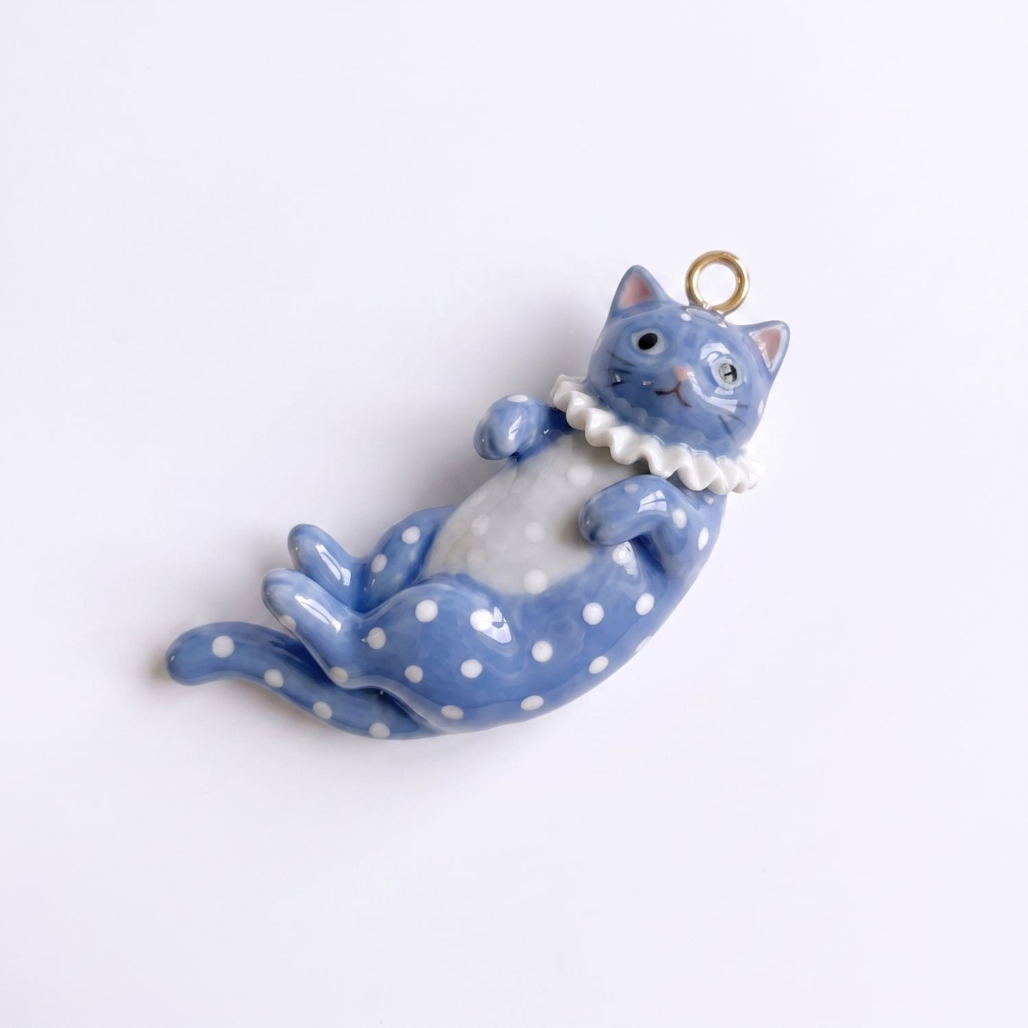 Wholesale Retro cute cat pendant lace f sleeping cat Siamese orange cat kitten pendant DIY necklace jewelry accessories