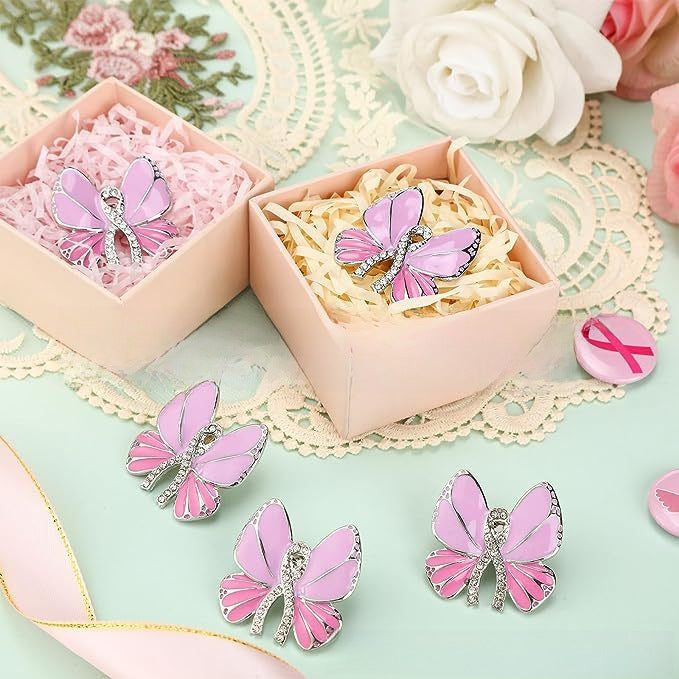 Wholesale World Breast Cancer Lapel Pin Pink Ribbon Lapel Pin