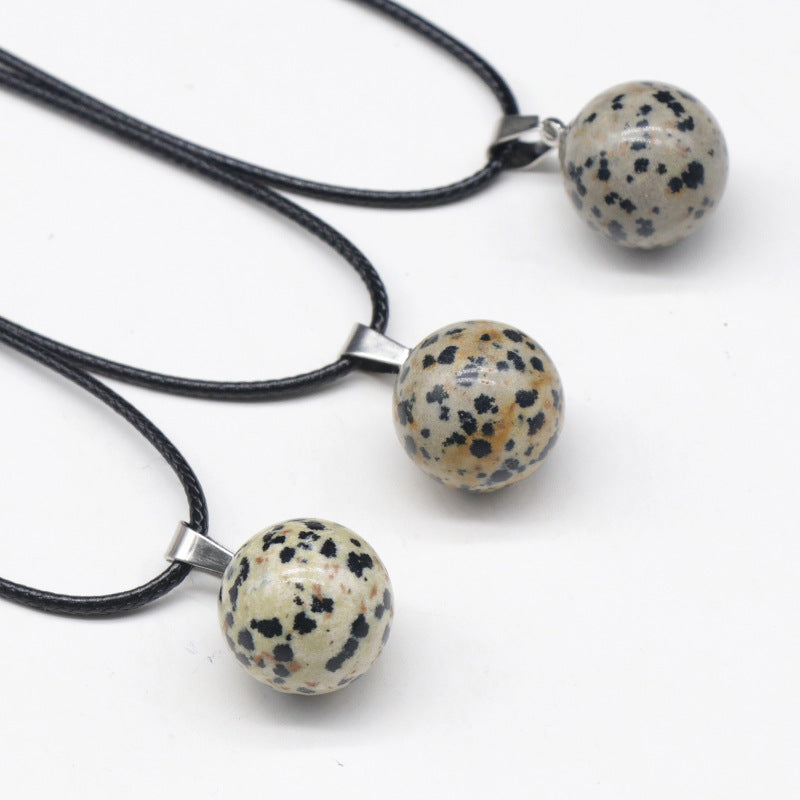 Wholesale 16mm Natural Stone Necklace Pendant ACC-PT-KeSuo001