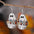 Wholesale Halloween Cute Ghost Coffee Cup Pendant Acrylic Earrings
